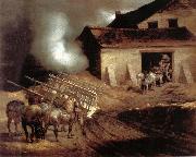Theodore Gericault The Limekiln oil painting reproduction